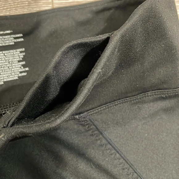 Victoria’s Secret PINK Ultimate Zip Ankle Black Leggings M - Picture 11 of 15